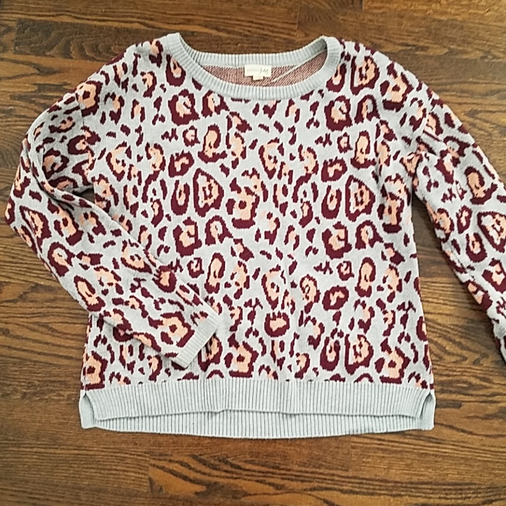Leopard Print Sweater